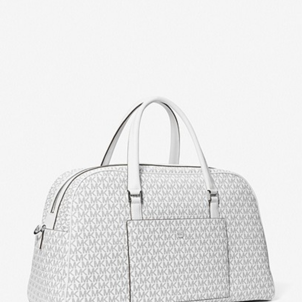 Micheal kors heritage extra-Large logo weekender bag - Picture 3 of 4